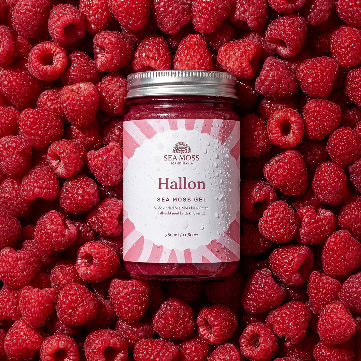 Sea Moss Gel - Hallon