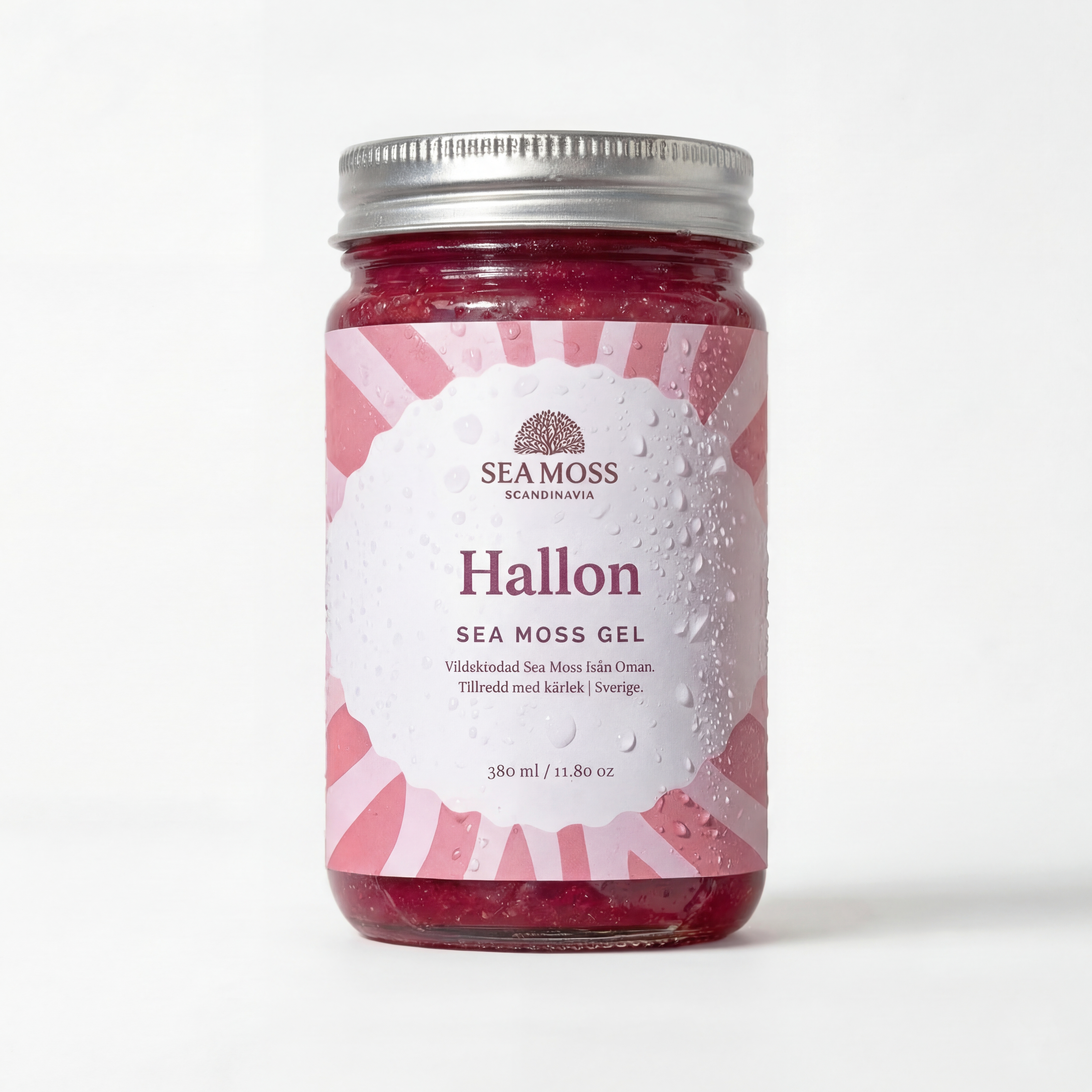 Sea Moss Gel - Hallon