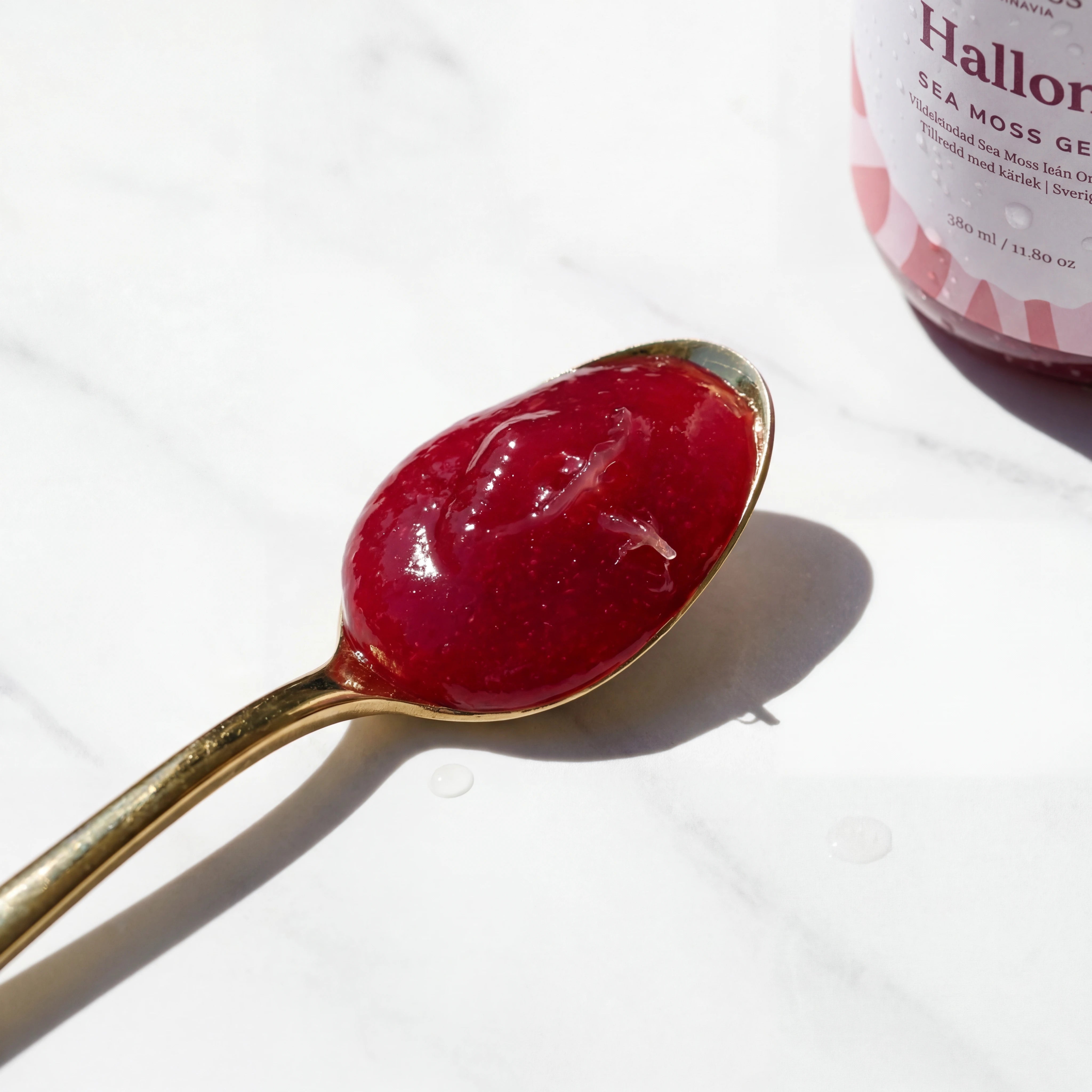 Sea Moss Gel - Hallon
